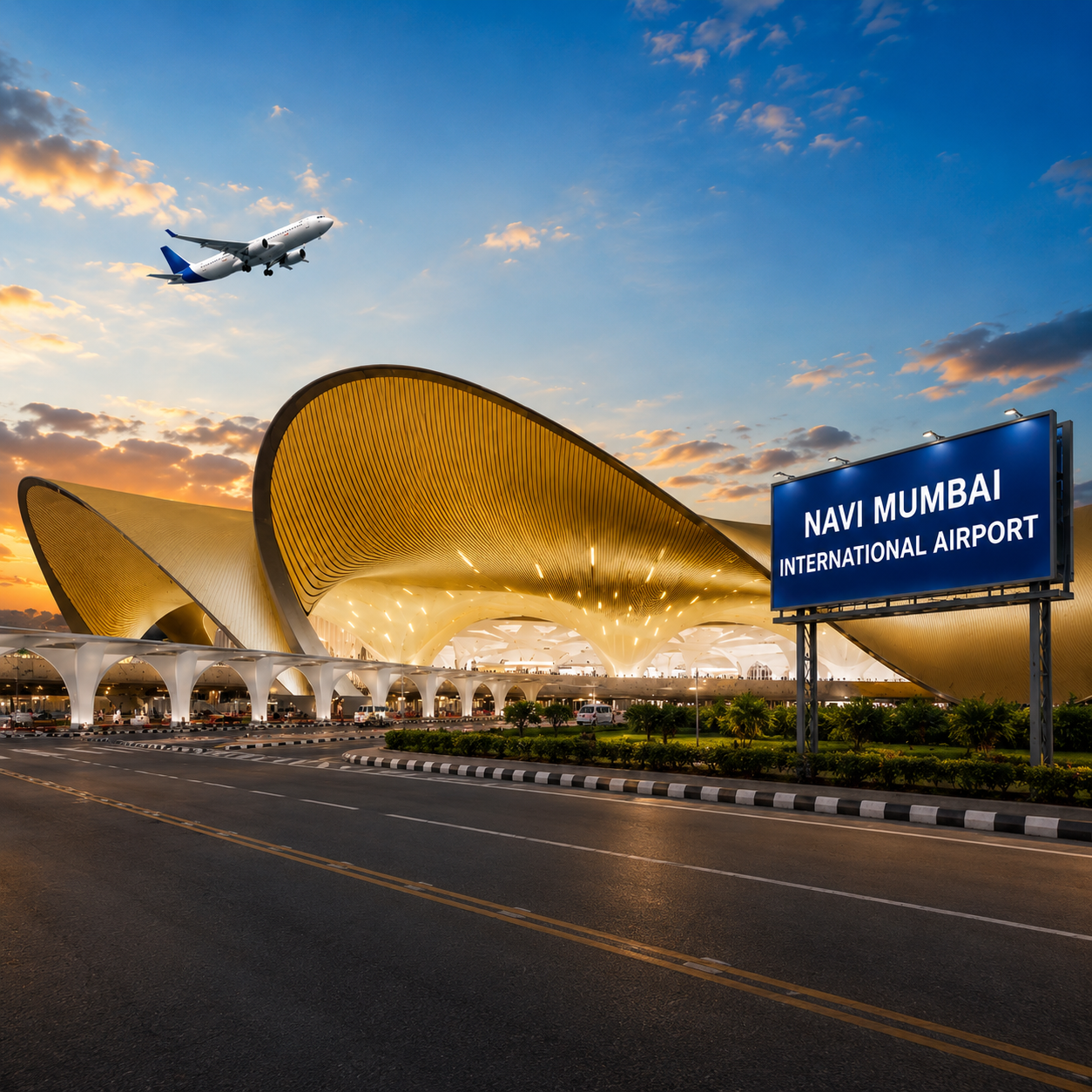 Land near Navi Mumbai Airport