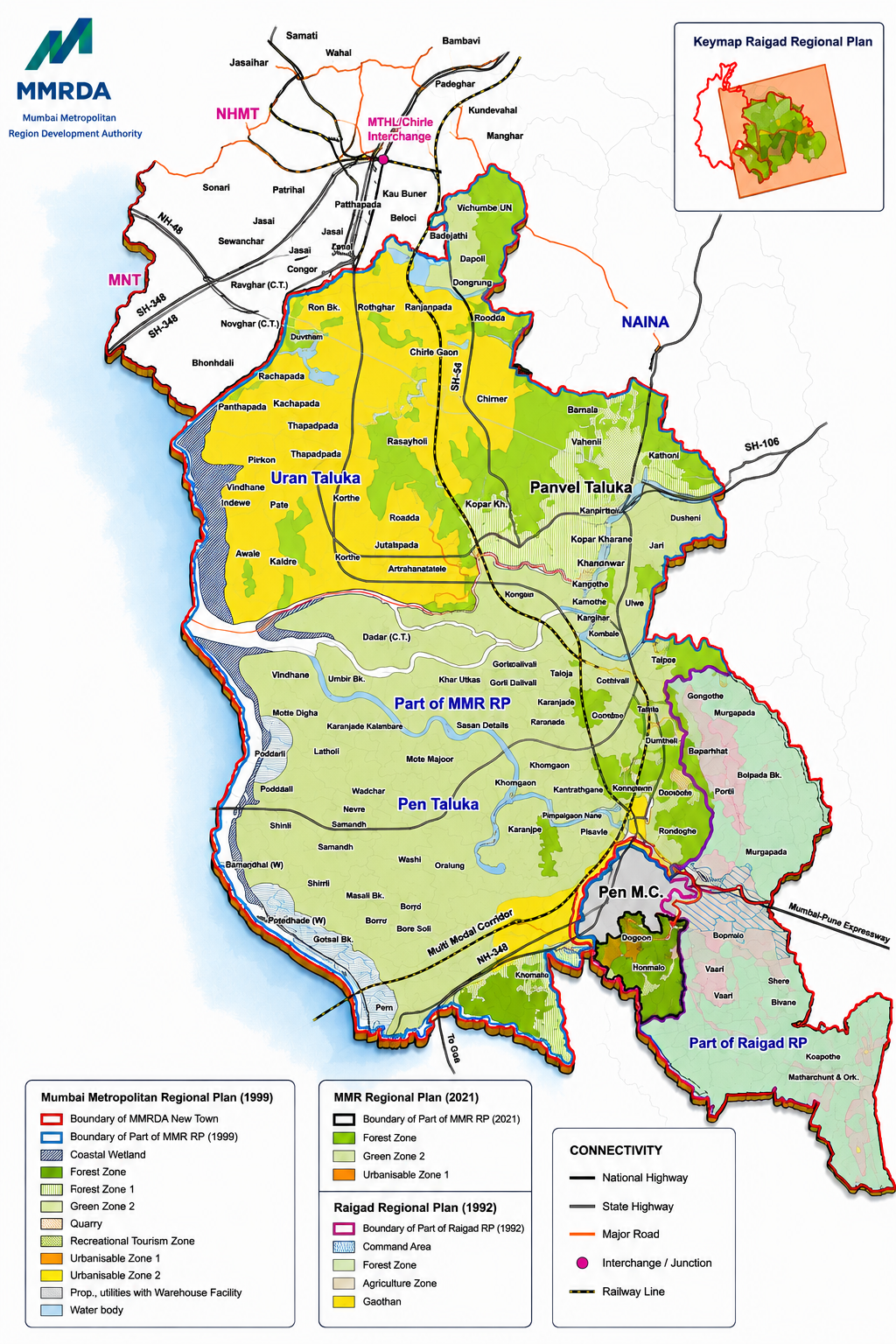 MMRDA NTDA land in Uran pen Panvel