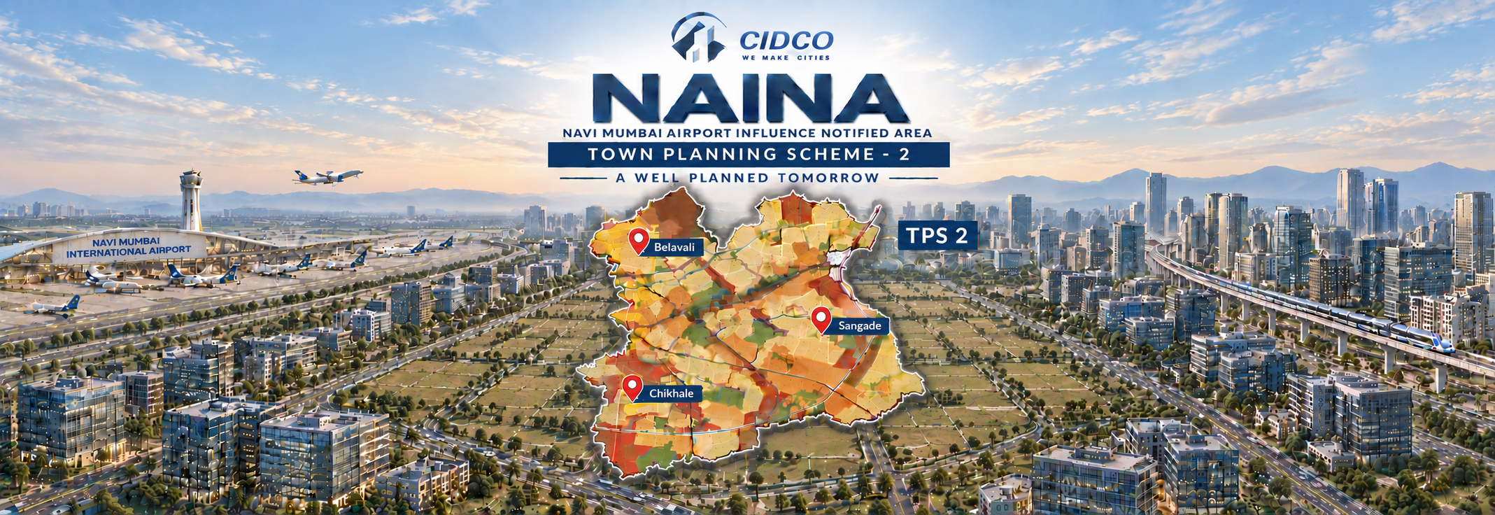 NAINA TPS 2 Chipale, Vihighar, Devad, Bhokarpada, Belavali, Sangade land