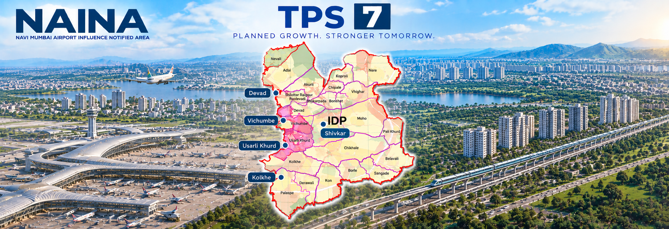 TPS 7 Devad, Vichumbe, Usarli Khurd, Kolkhe, Shivkar land