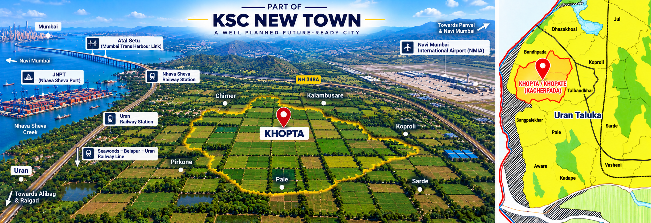 Land plot in Khopta Uran