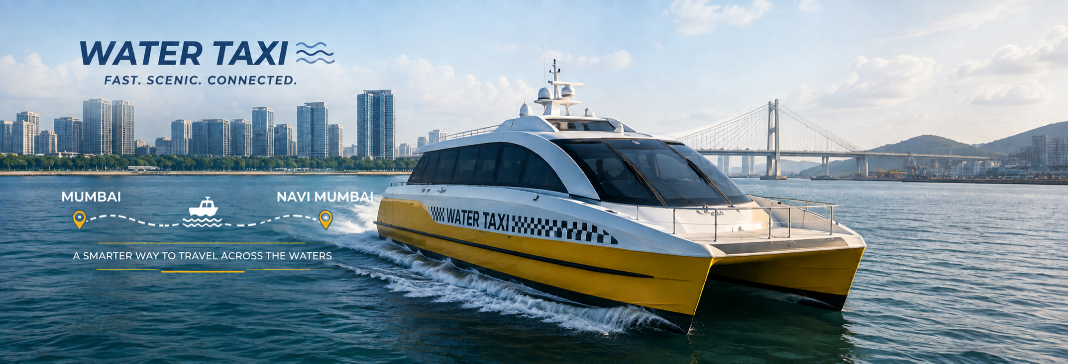 Navi Mumbai to Mumbai Water Taxi Nerul